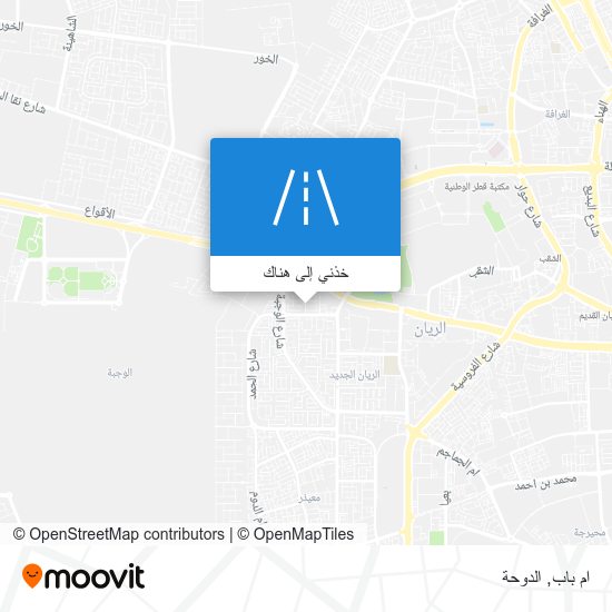 خريطة ام باب