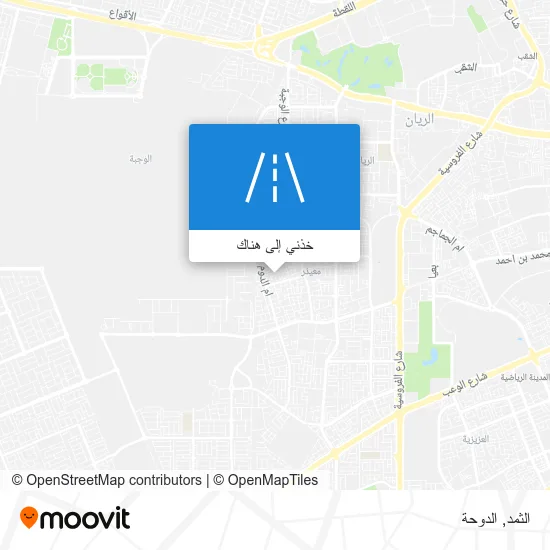 خريطة الثمد