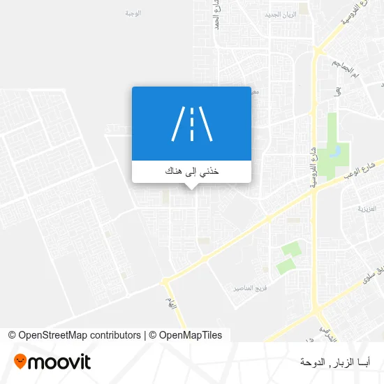 خريطة أبــا الزبار