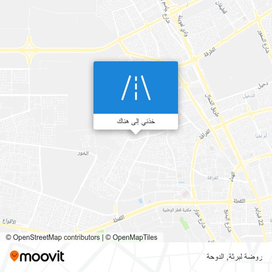 خريطة روضة لبرثة