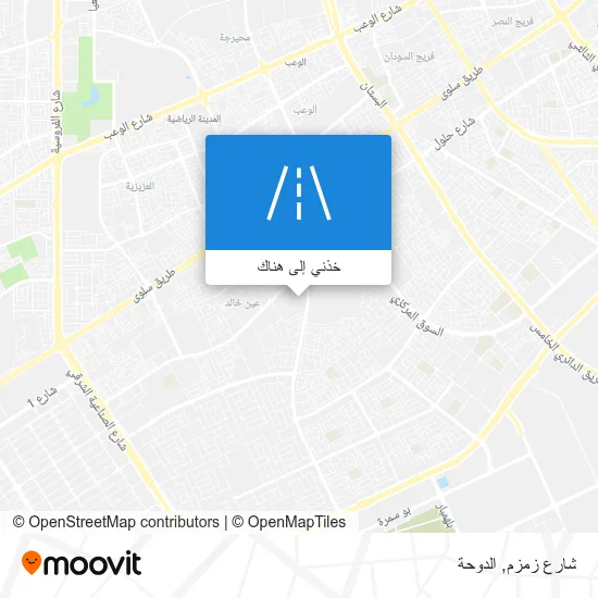 خريطة شارع زمزم