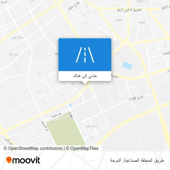 خريطة طريق المنطقة الصناعية