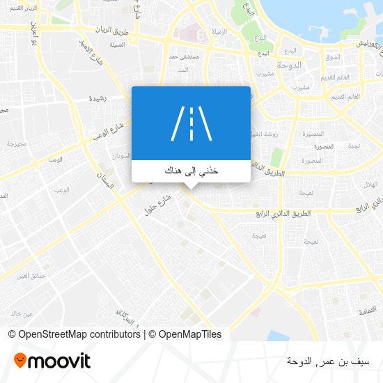 خريطة سيف بن عمر