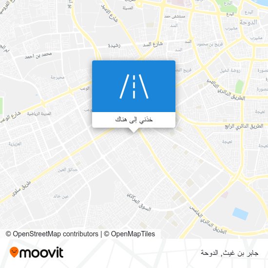 خريطة جابر بن غيث