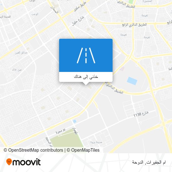 خريطة ام الجفيرات