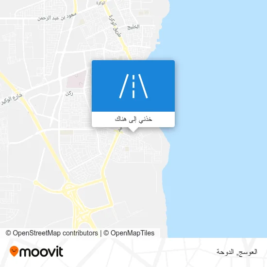 خريطة العوسج