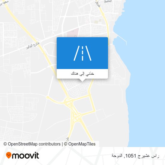 خريطة راس عشيرج 1051