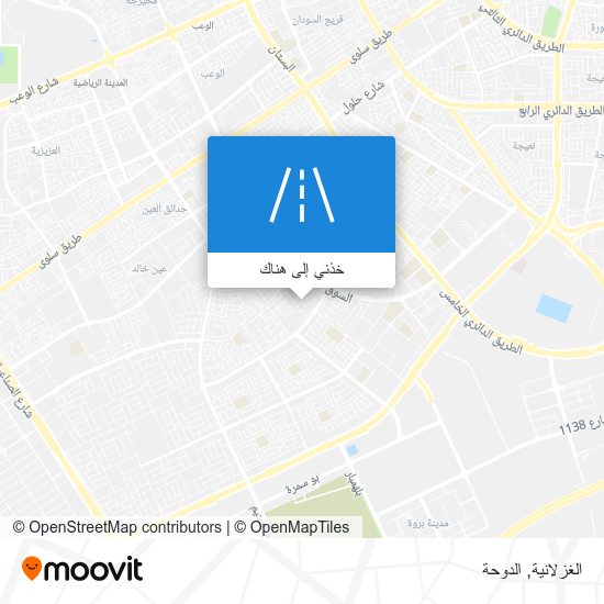 خريطة الغزلانية