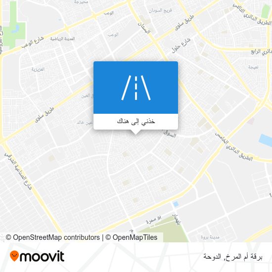 خريطة برقة أم المرخ