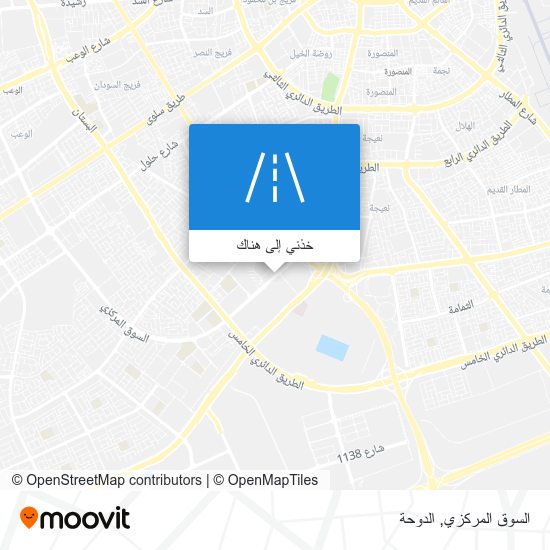 خريطة السوق المركزي