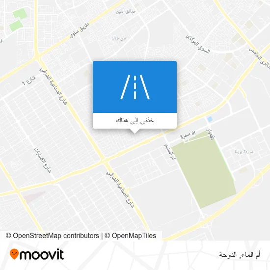 خريطة أم الماء