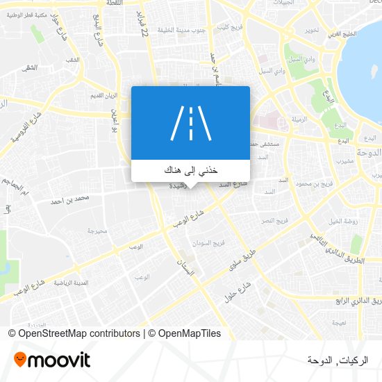 خريطة الركيات