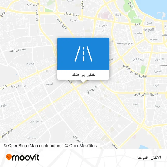 خريطة الافنان