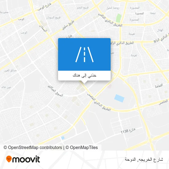 خريطة شارع الخريجه