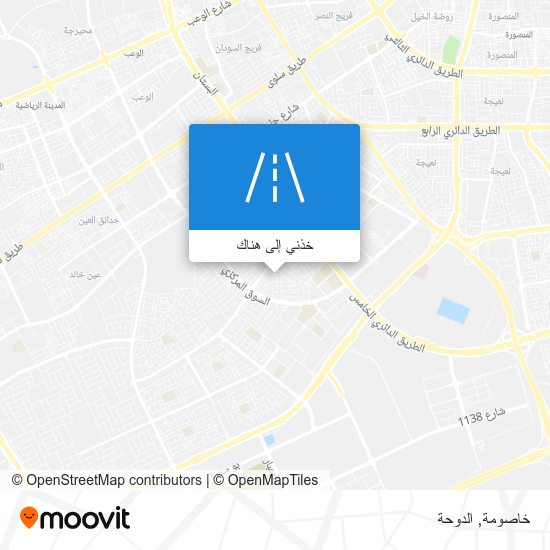 خريطة خاصومة