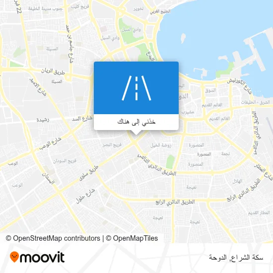 خريطة سكة الشراع