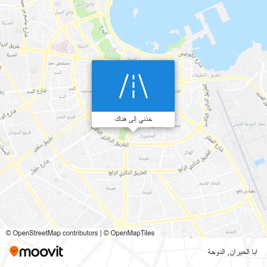 خريطة ابا الحيران