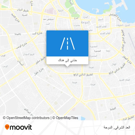 خريطة العد الشرقي