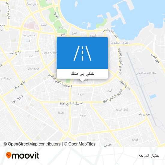 خريطة عتبة