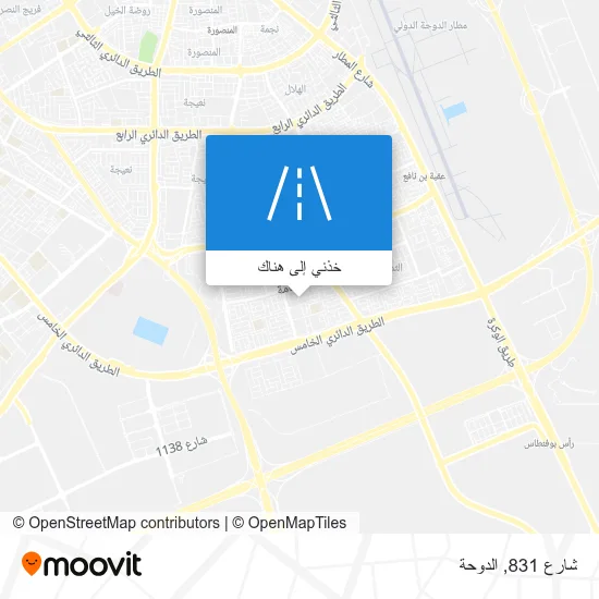 خريطة شارع 831
