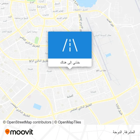 خريطة المشرفة