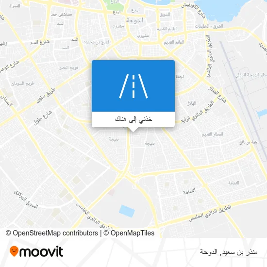 خريطة منذر بن سعيد