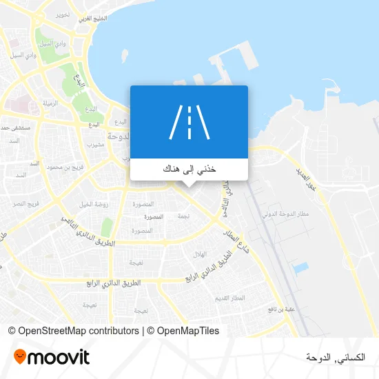 خريطة الكسائي