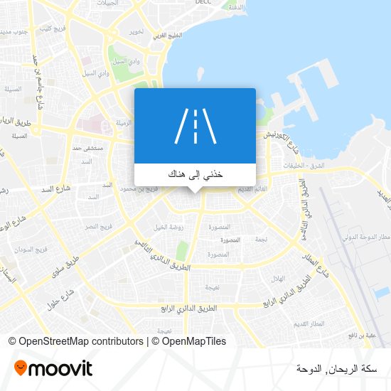 خريطة سكة الريحان