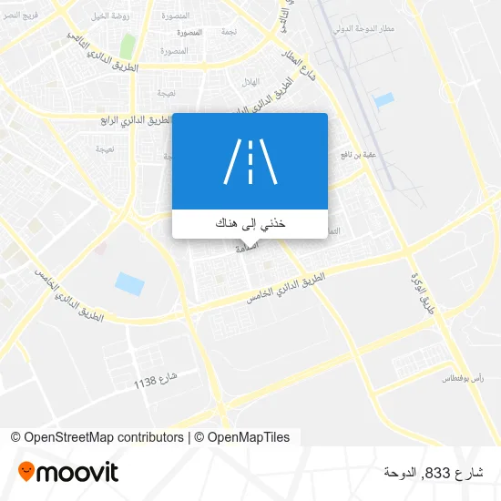 خريطة شارع 833