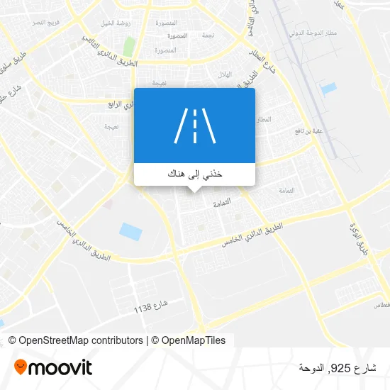 خريطة شارع 925