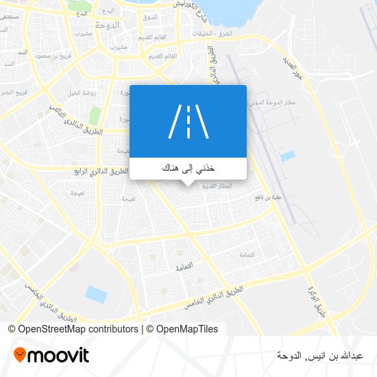 خريطة عبدالله بن انيس