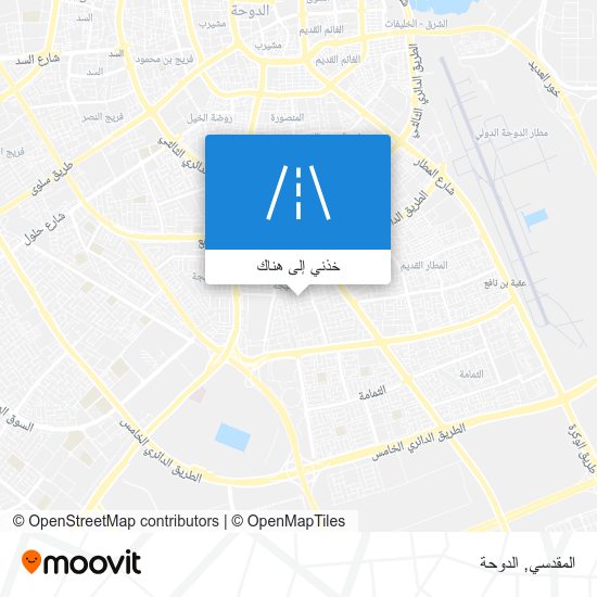 خريطة المقدسي