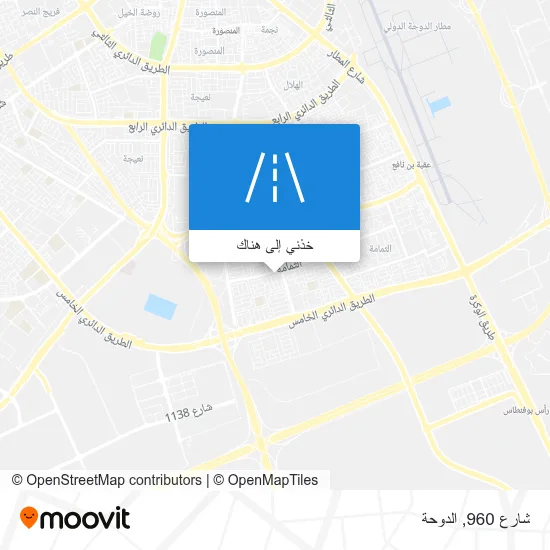خريطة شارع 960
