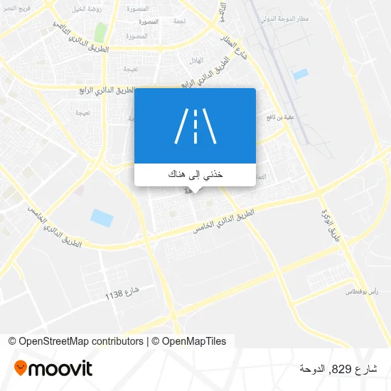خريطة شارع 829