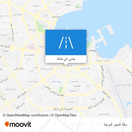 خريطة سكة النجم