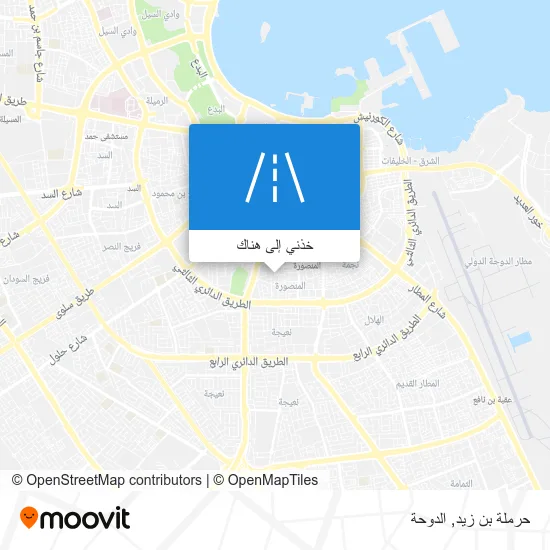 خريطة حرملة بن زيد