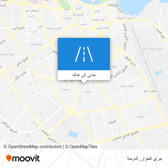 خريطة جري الطوار