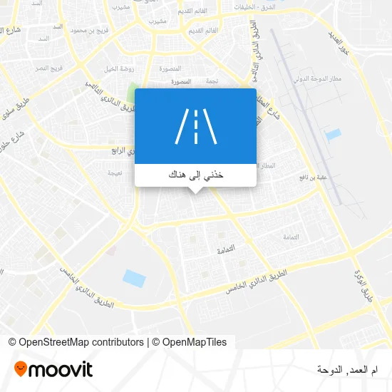 خريطة ام العمد