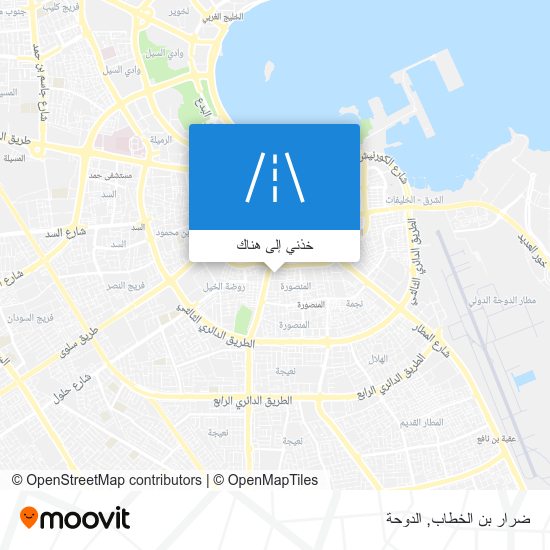 خريطة ضرار بن الخطاب