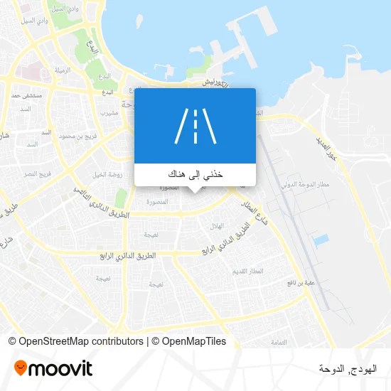 خريطة الهودج