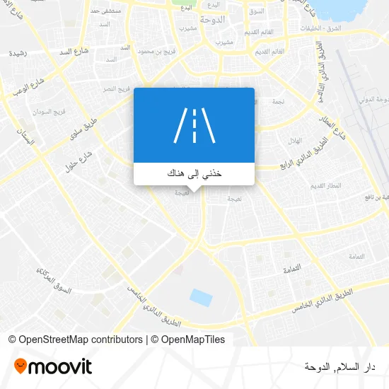 خريطة دار السلام