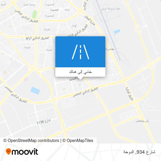 خريطة شارع 934