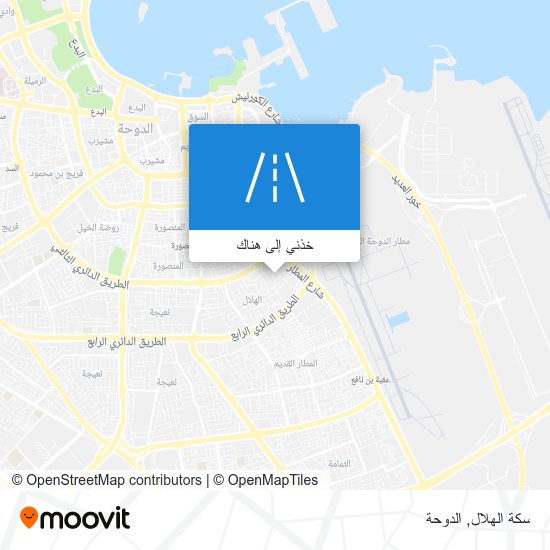 خريطة سكة الهلال