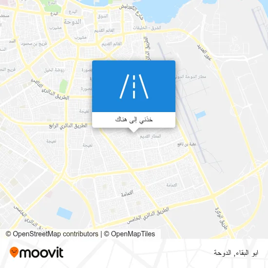 خريطة ابو البقاء