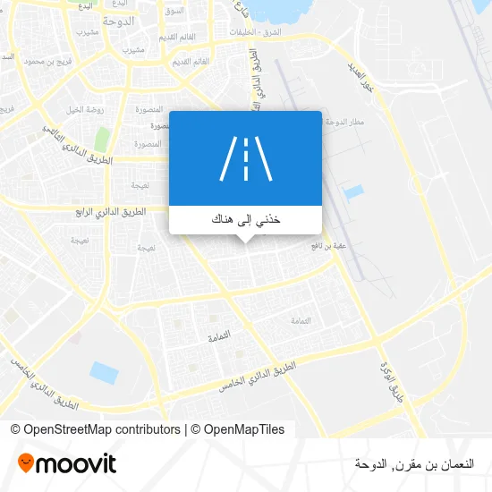 خريطة النعمان بن مقرن