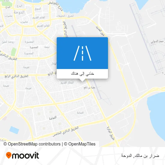 خريطة ضرار بن مالك