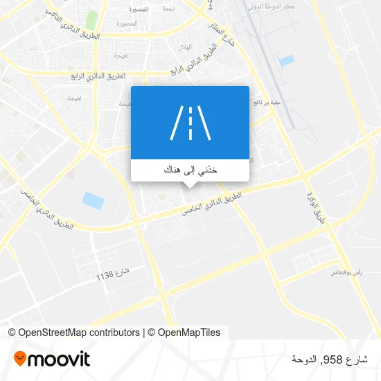 خريطة شارع 958