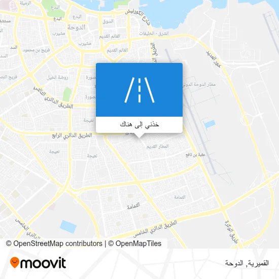 خريطة القميرية