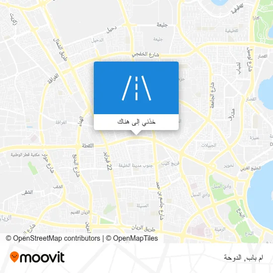 خريطة ام باب