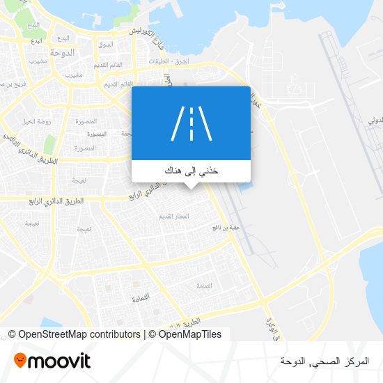 خريطة المركز الصحي